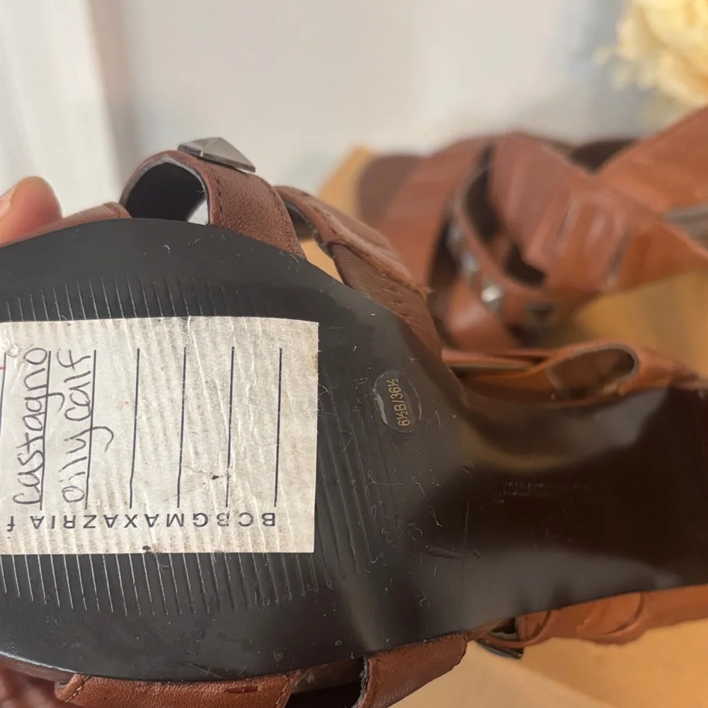 BCBGeneration Brown Heeled Sandals - Picture 4 of 4